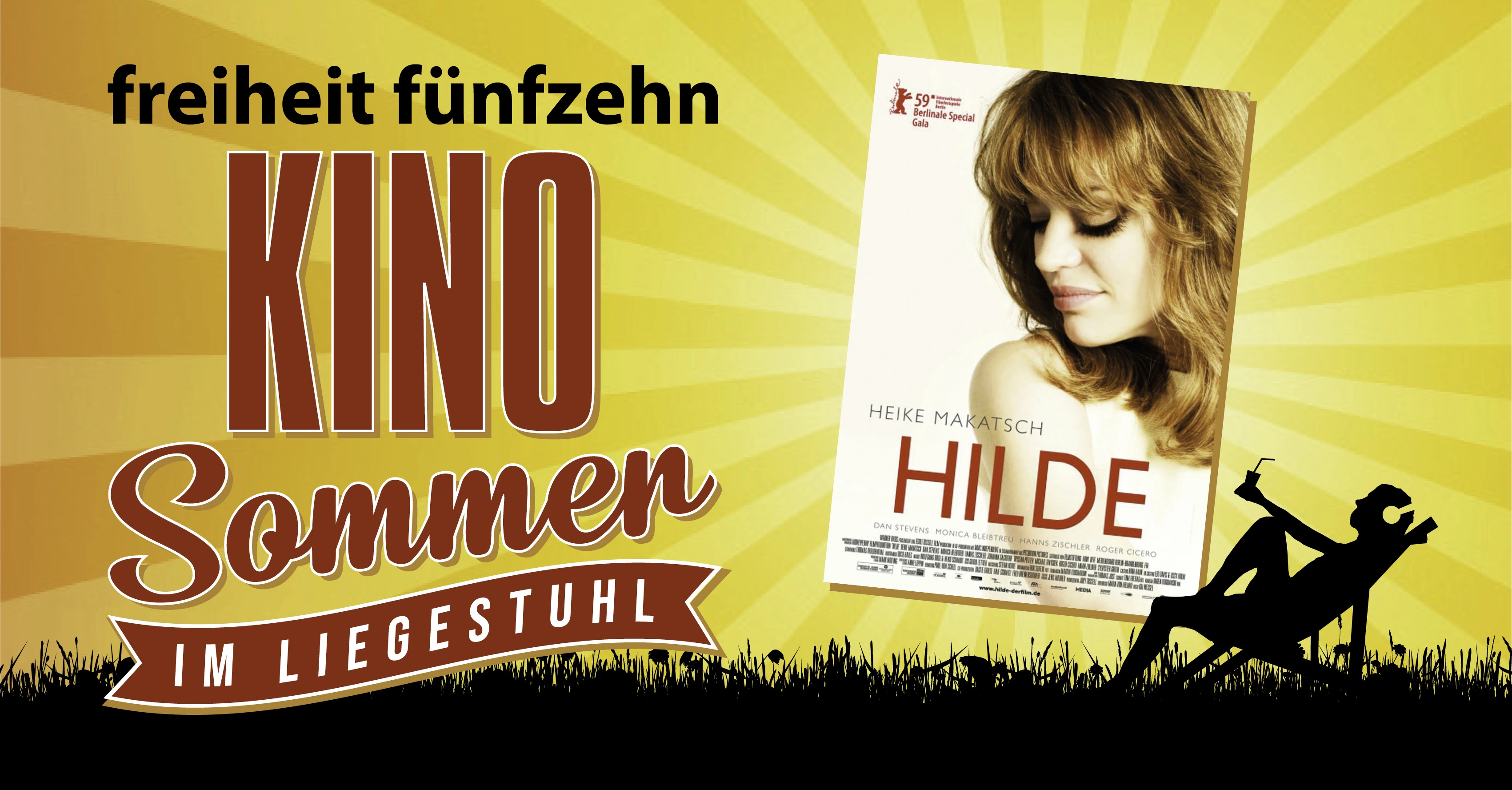Kinosommer im Liegestuhl