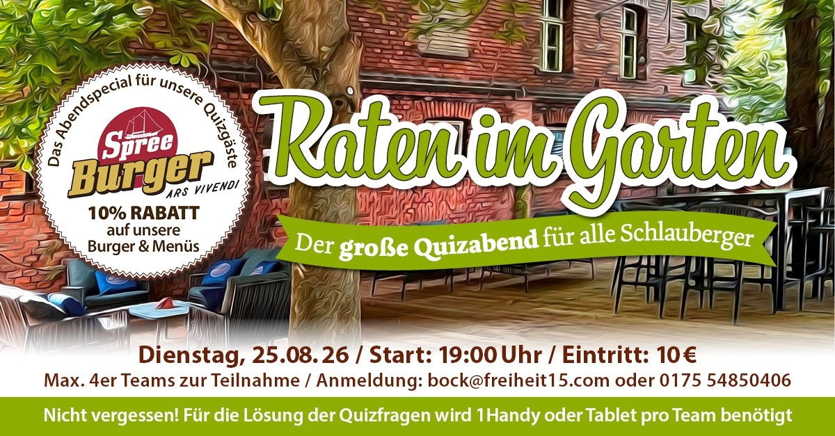 Raten im Garten