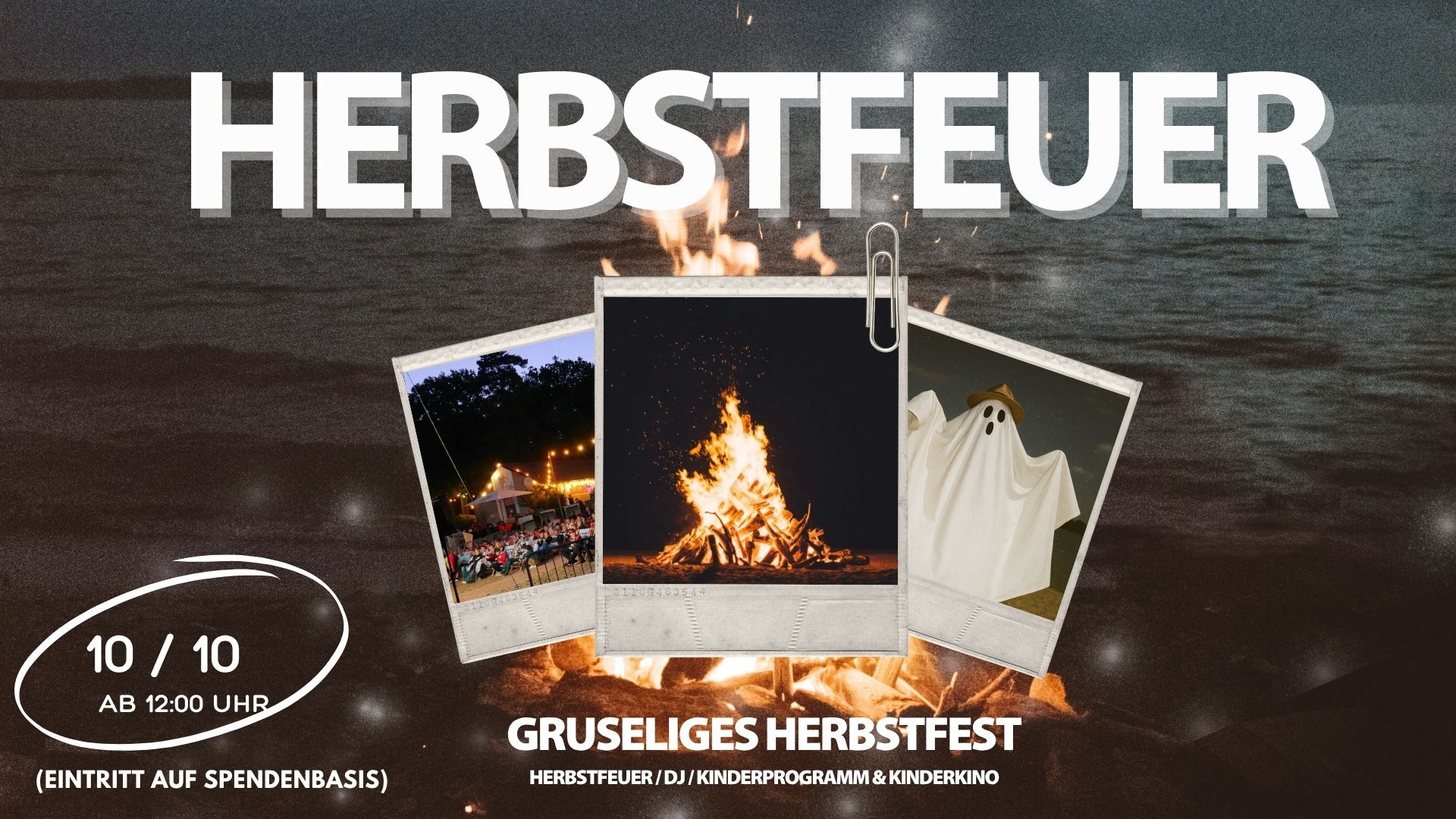 Herbstfeuer & Gruseliges Herbstfest